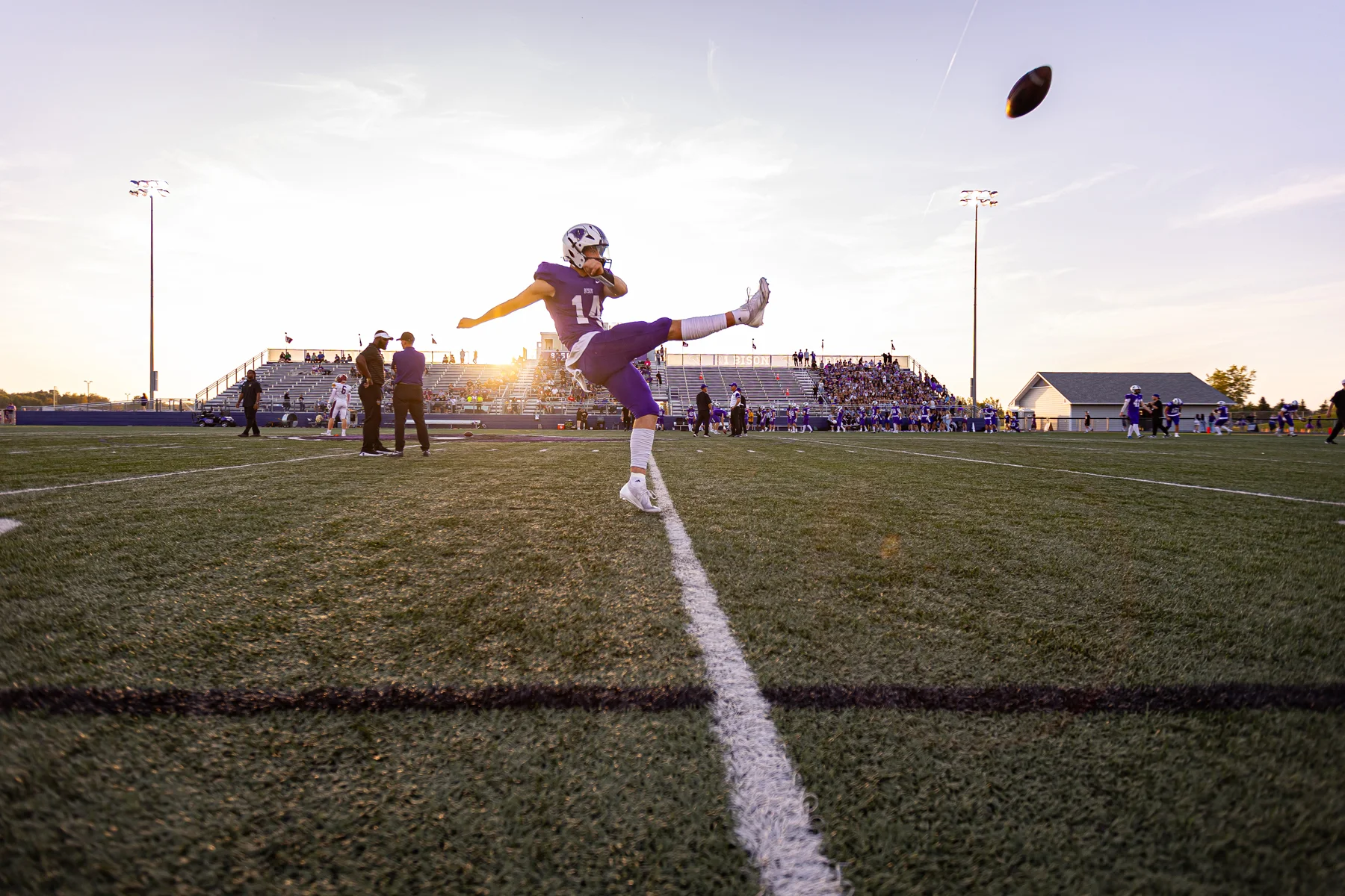 Pregame kickoff