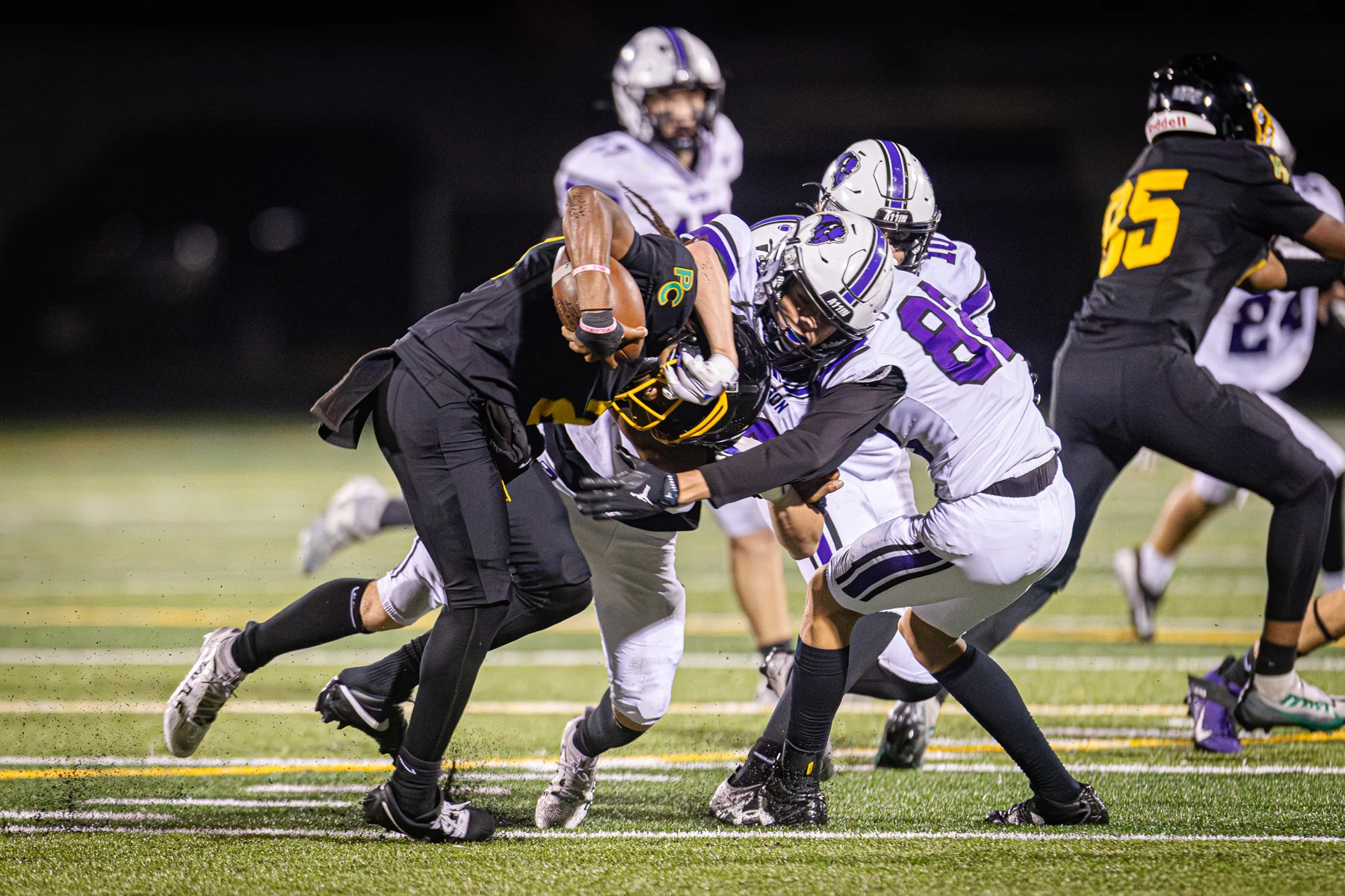 Bison tackle